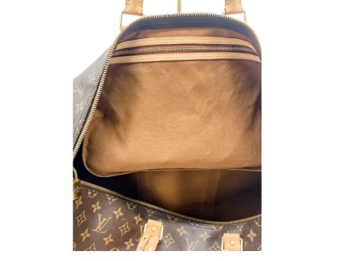 _LV duffle bag zip pocket