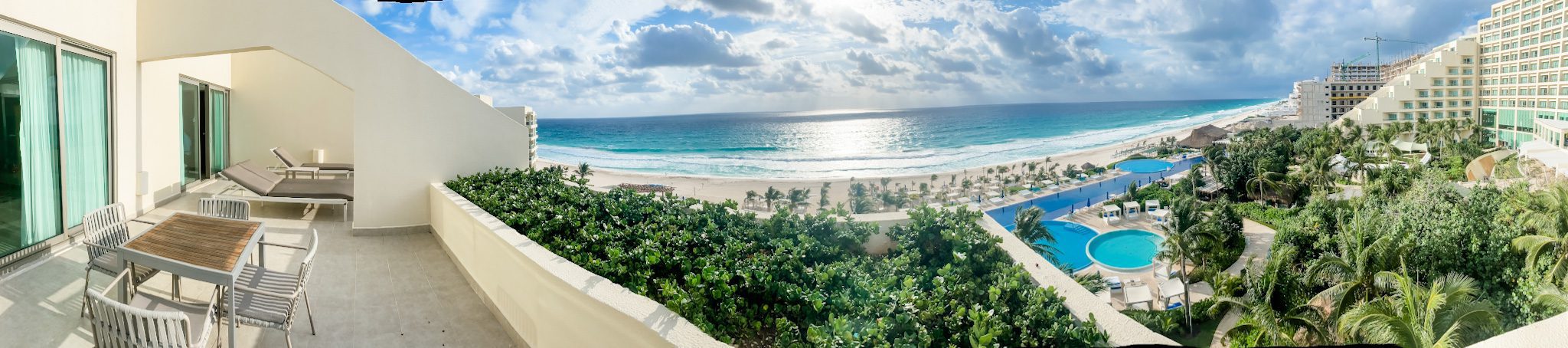 Cancun - pano from room